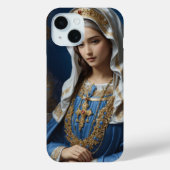 Maagd Maria onze Vrouwe van Genade Case-Mate iPhone Case (Achterkant)