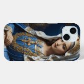 Maagd Maria onze Vrouwe van Genade Case-Mate iPhone Case (Achterkant (horizontaal))