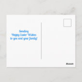 Maagd Maria Pasen Zegeningen Briefkaart (Achterkant)