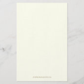  Maagd Maria Religieus Katholiek Briefpapier (Achterkant)