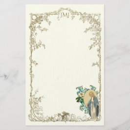  Maagd Maria Religieus Katholiek Briefpapier