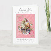 Maagd Maria Religieuze CCD leraar Priester Nun Kaart (Voorkant)