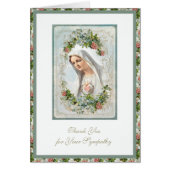 Maagd Maria Religieuze Schimmelcondoleances (Voorkant)