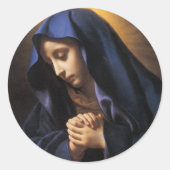 Maagd Maria stickers (Voorkant)