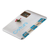 Maagd Maria straat altaar heiligdom tekst magneet (Linkerzijde)