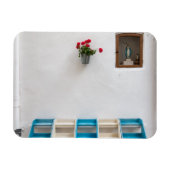 Maagd Maria straataltaar heiligdom magneet (Horizontaal)