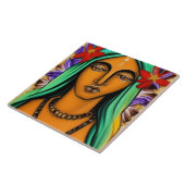 Maagd Maria Tegeltje (Zijkant)