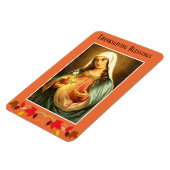 Maagd Maria Thanksgiving zegeningen herfstbladeren Magneet (Linkerzijde)