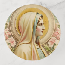 Maagd Maria Trinket dienblad