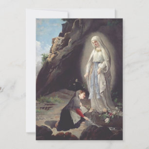 Maagd Maria van Lourdes Kaart
