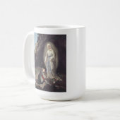 Maagd Maria van Lourdes Koffiemok (Voorkant links)