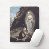 Maagd Maria van Lourdes Muismat (Met muis)