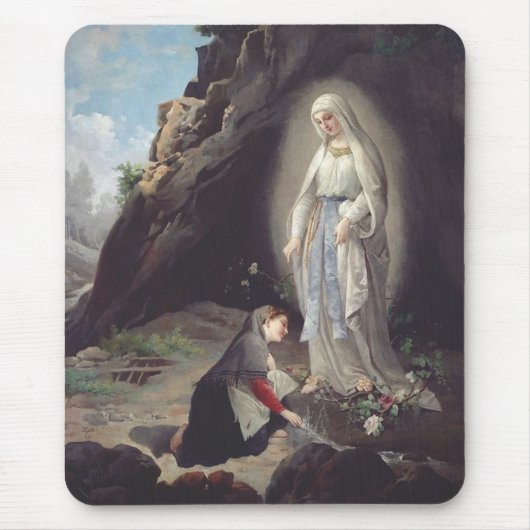 Maagd Maria van Lourdes Muismat (Voorkant)