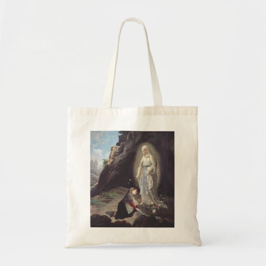 Maagd Maria van Lourdes Tote Bag (Voorkant)