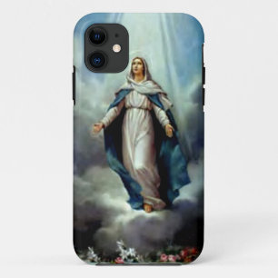Maagd Maria zonder blozen - Moeder van God Case-Mate iPhone Case