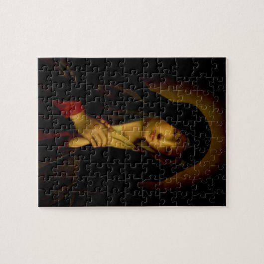 Maagd Maria zonder blozen - Moeder van God Legpuzzel (Horizontaal)