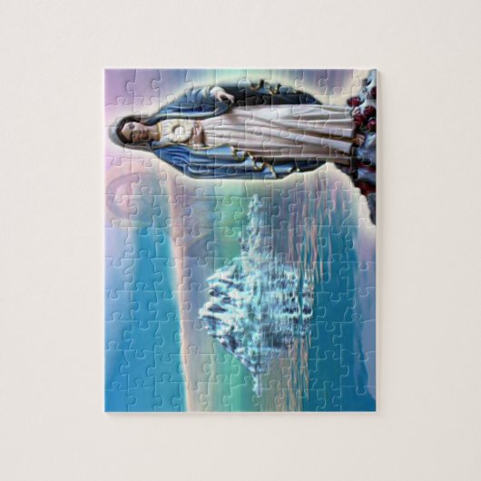 Maagd Maria zonder blozen - Moeder van God Legpuzzel (Verticaal)