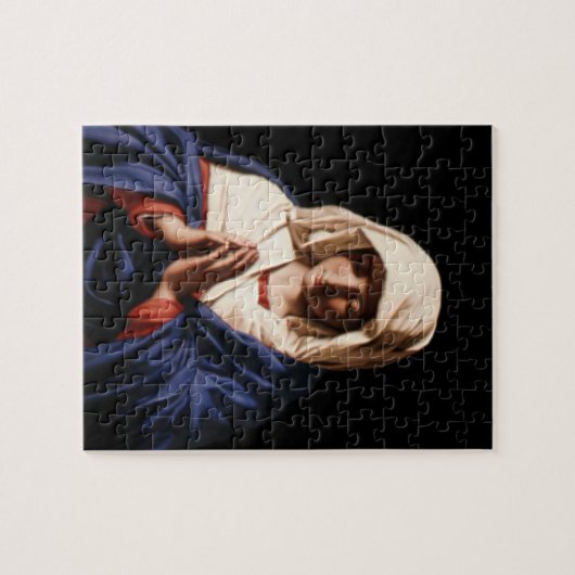Maagd Maria zonder blozen - Moeder van God Legpuzzel (Horizontaal)