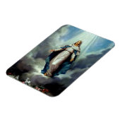Maagd Maria zonder blozen - Moeder van God Magneet (Linkerzijde)