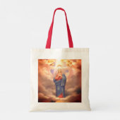 Maagd Mary Bag zonder blozen Tote Bag (Achterkant)