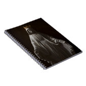 Maagd Mary die een gouden kroonspiraal droeg Notitieboek (Rechterzijde)