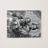 Maagd Mary en baby Jesus Christus Legpuzzel (Horizontaal)