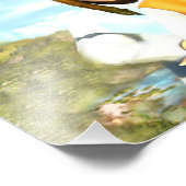 Maagd Mary en het kind Jezus Foto Afdruk (Hoek)