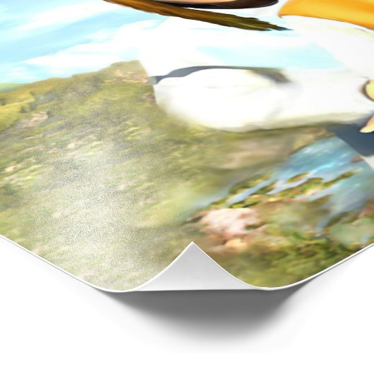 Maagd Mary en het kind Jezus Foto Afdruk (Hoek)