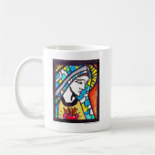 Maagd Mary Goods (tweezijdige mok) Koffiemok (Links)