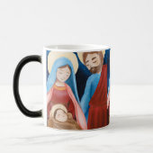 Maagd Mary Jesus Natitivity Kerstmis  Magische Mok (Links)