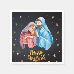 Maagd Mary Jesus Natitivity Kerstmis Servet