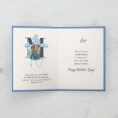 Maagd Mary Jesus rooms-katholieke gebeden Religieu Kaart (Binnen)