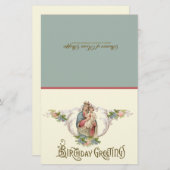 Maagd Mary Jesus Spirituele Communauteit Birthday (Voorkant / Achterkant)