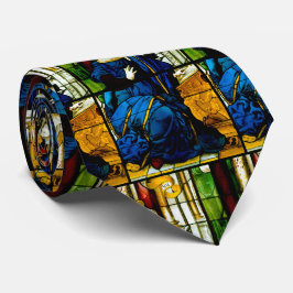 Maagd Mary katholiek Glas in lood Stropdas