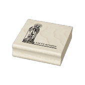 Maagd Mary Katholieke Religieuze Gezegende Moeder Rubberstempel (Stempel)