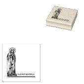 Maagd Mary Katholieke Religieuze Gezegende Moeder Rubberstempel (Gestempeld)