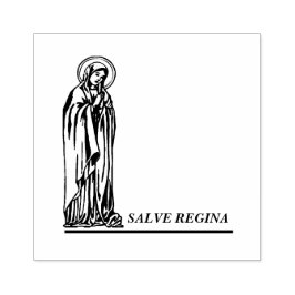 Maagd Mary Katholieke Religieuze Gezegende Moeder Rubberstempel
