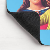 Maagd Mary koningin met Jezus Muismat (Hoek)