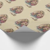 Maagd Mary Moeder Baby Jesus zonder blote maagd Cadeaupapier (Hoek)