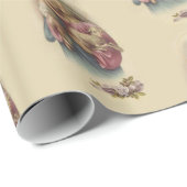 Maagd Mary Moeder Baby Jesus zonder blote maagd Cadeaupapier (Rol Hoek)