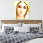 Maagd Mary, Moeder van God Canvas Afdruk (Insitu (Slaapkamer))