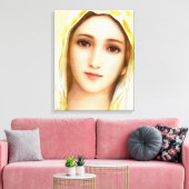 Maagd Mary, Moeder van God Canvas Afdruk (Insitu (Woonkamer))