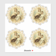 Maagd Mary Mount Carmel Jesus Religieuze Vinyl