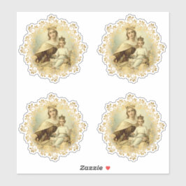 Maagd Mary Mount Carmel Jesus Religieuze Vinyl Sticker