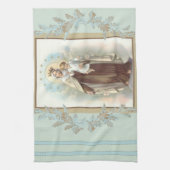 Maagd Mary Mount Carmel Jesus Theedoek (Verticaal)