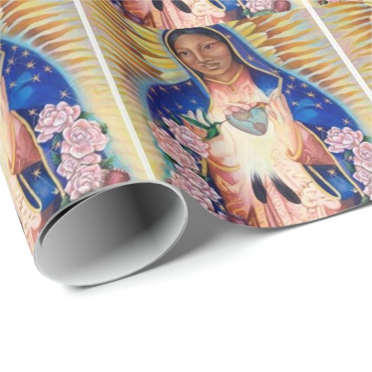 Maagd Mary - Onze dame van Guadalupe Cadeaupapier (Rol Hoek)