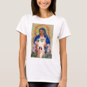 Maagd Mary - Onze dame van Guadalupe T-shirt (Voorkant)