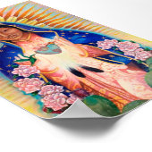 Maagd Mary - Onze dame van het Poster van Guadalup (Hoek)