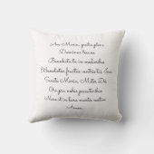 Maagd Mary - Onze Vrouwe Vatima - Christelijk Kussen (Achterkant)