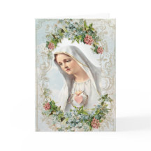 Maagd Mary Our Lady of Fatima Religious Floral C